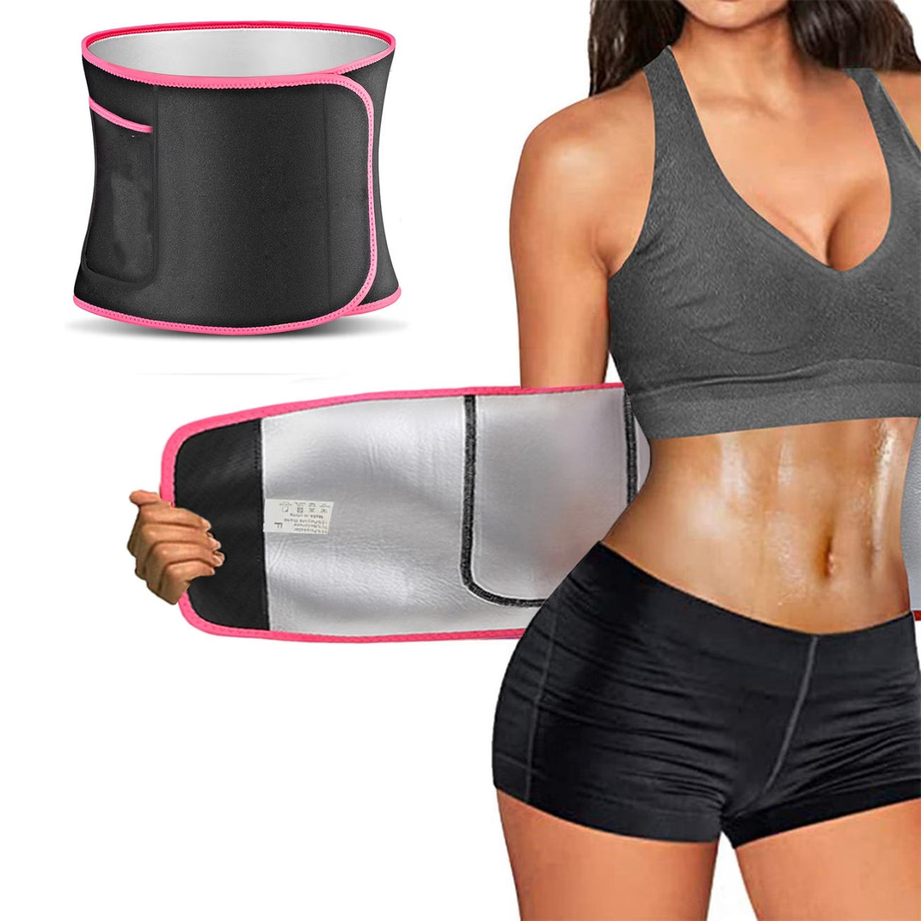 SweatFit™ Adjustable Waist Trimmer Belt⭐⭐⭐⭐⭐