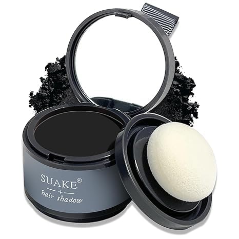 Hairline Powder Instant Hair Root Touch Up Hair Powder, Hair Topper for Women and Men
