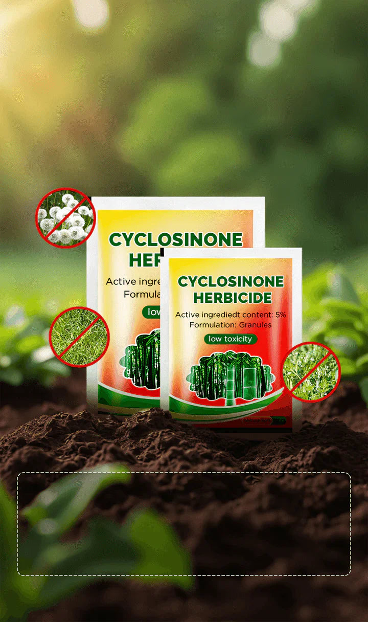 🌱 Cyclosinone Granular Weed Killer – Low-Toxicity Formula for Lawns & Gardens BUY 1 + GET 1