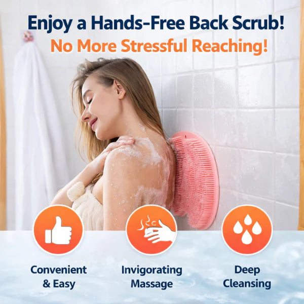 Silicone Multiuse Scrubber For Bath, Foot