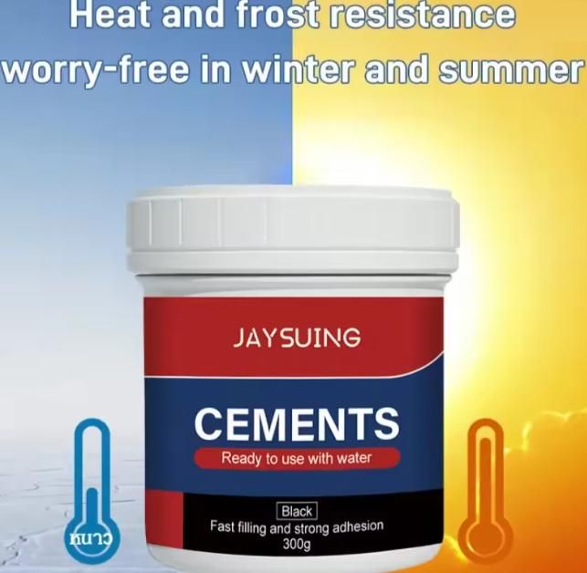 Quick Drying Fast Filling & Strong Floor Crack Repair Cement 300gm Each (Pack of 2)