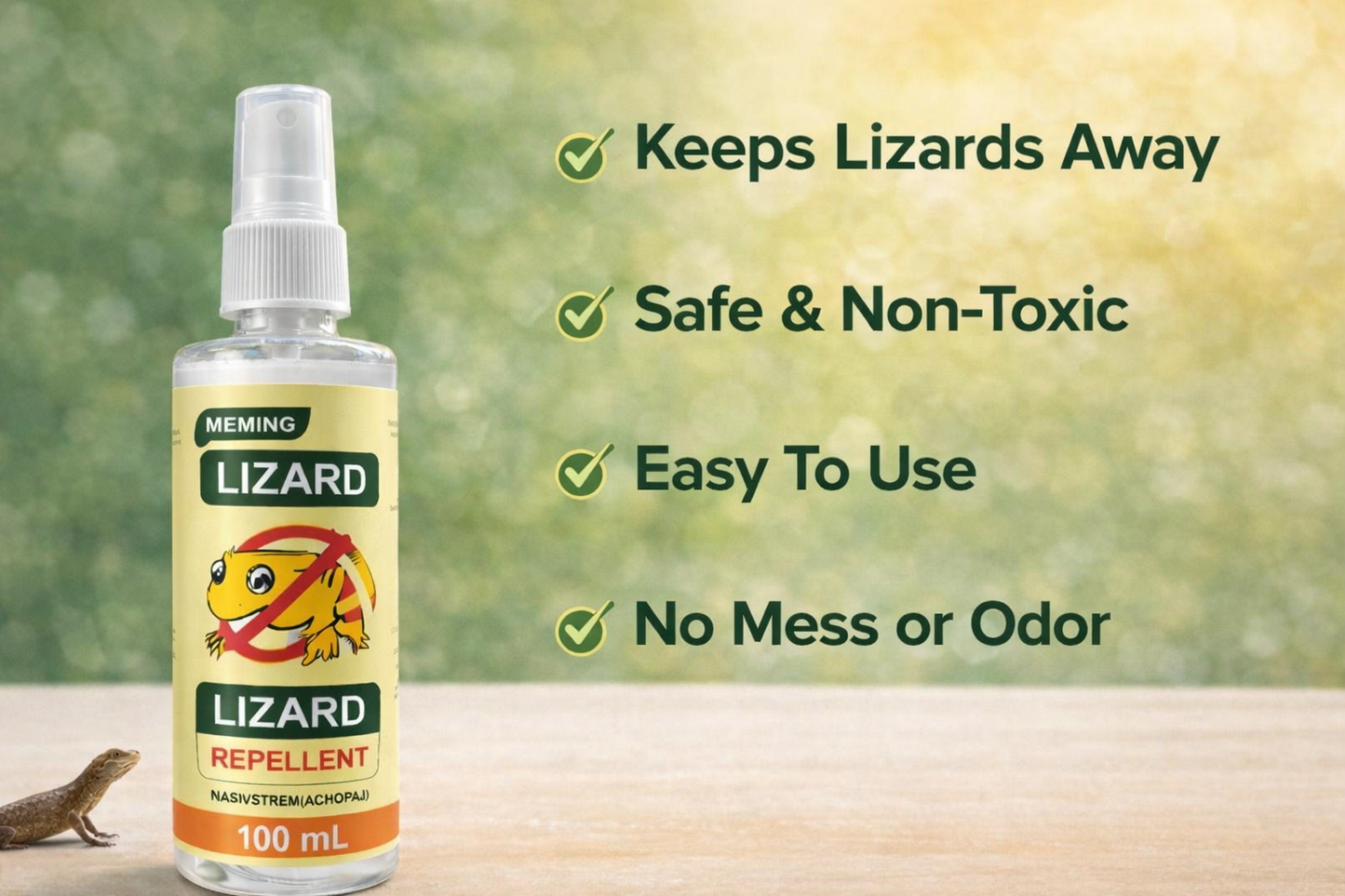 Lizard Repellent Spray (Peck of 3)