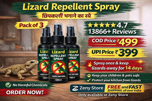 Lizard Repellent Spray (Peck of 3)