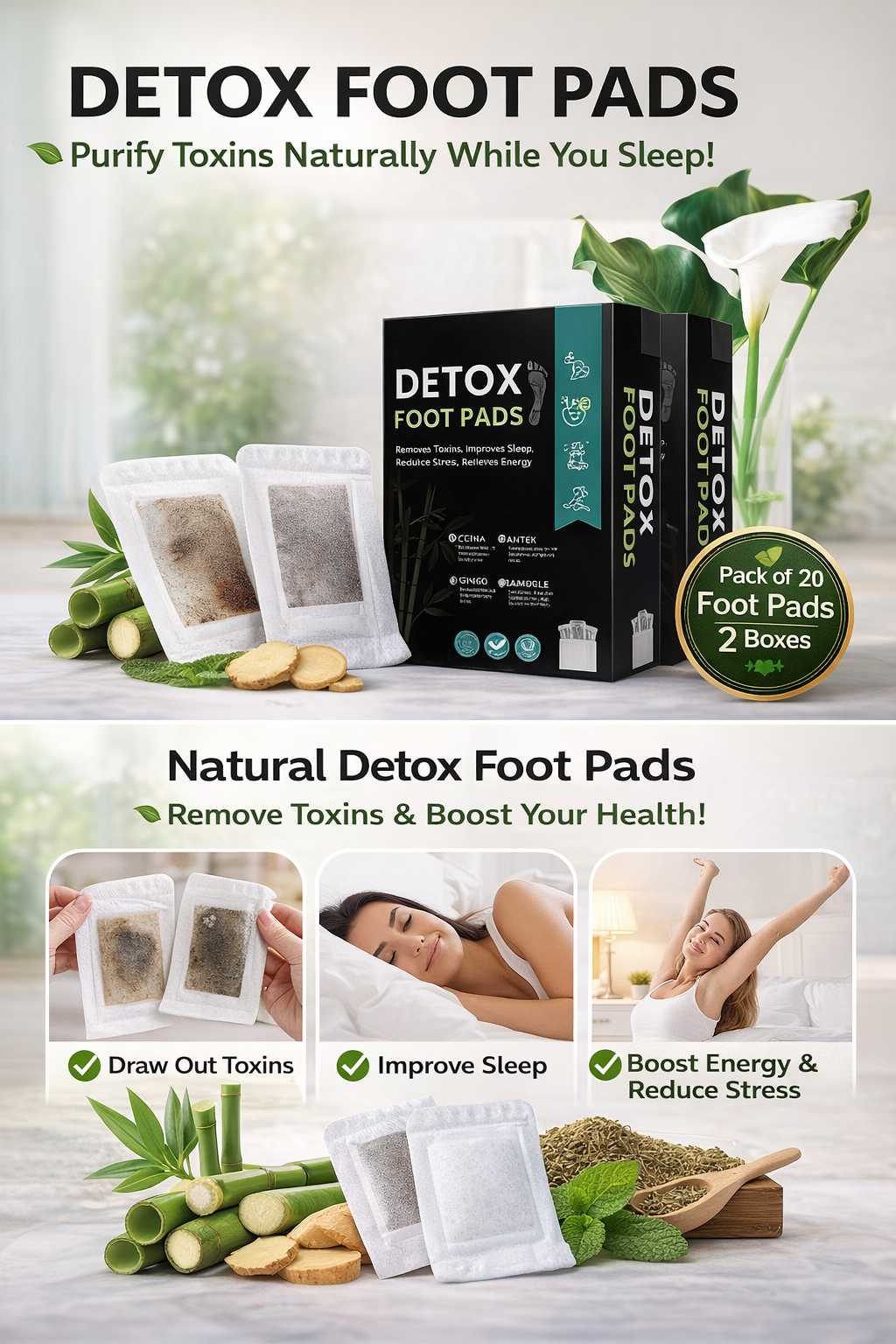 ZENY™ Detox Foot Patch | Restore Balace & Wellness